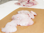 Halibut Cheeks (fresh, wild) by the pound