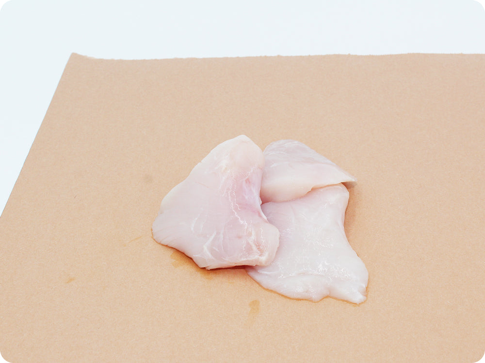 Halibut Cheeks (prev-froz, wild) by the pound